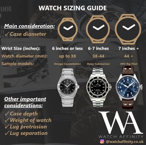 Watch Sizing Guide - Watch Affinity