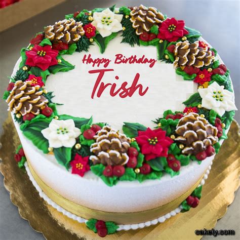 🎂 Happy Birthday Trish Cakes 🍰 Instant Free Download