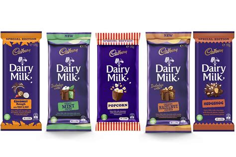 Cadbury adds five new chocolate flavours to their Dairy Milk range ...