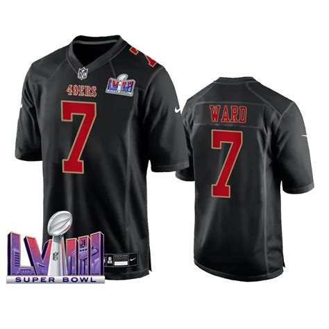 Super Bowl LVIII San Francisco 49ers Charvarius Ward Black Fashion ...