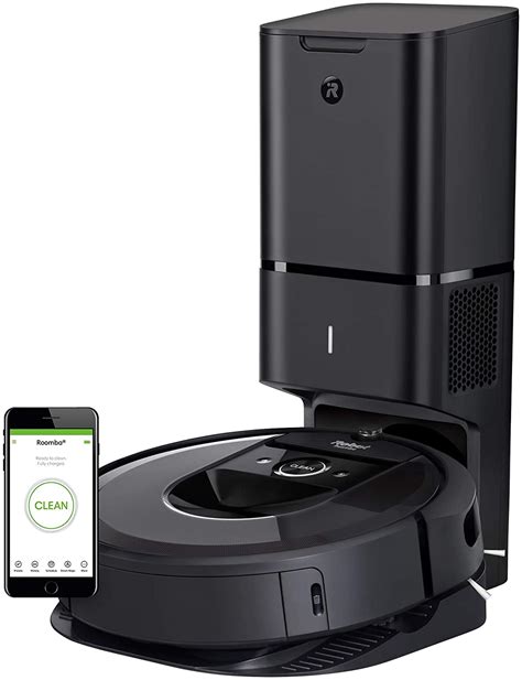 iRobot + Roomba i7+ Robot Vacuum with Automatic Dirt Disposal