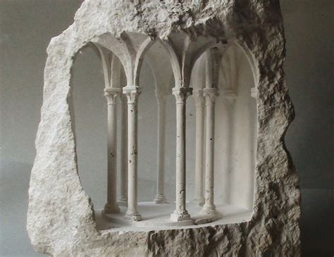 Stone Sculptures Reveal Monumental Architecture at a Micro Scale | ArchDaily