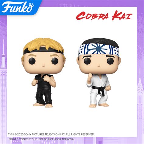 Funko New York Toy Fair 2020 Reveals: Cobra Kai POP! – Funko Fanatics