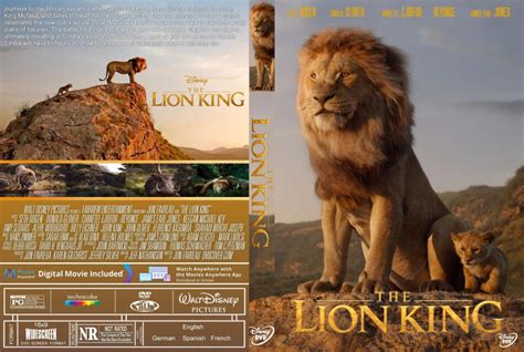 The Lion King (2019) R0 Custom DVD COVER - DVDcover.Com