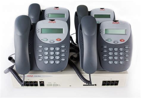 Avaya IP Office Telephone System for Four Users