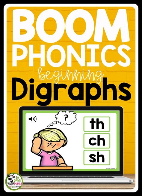 BOOM CARDS™ Phonics Beginning Digraphs Digital and Distance Learning ...