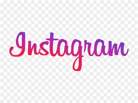 Instagram name logo clipart PNG - Similar PNG