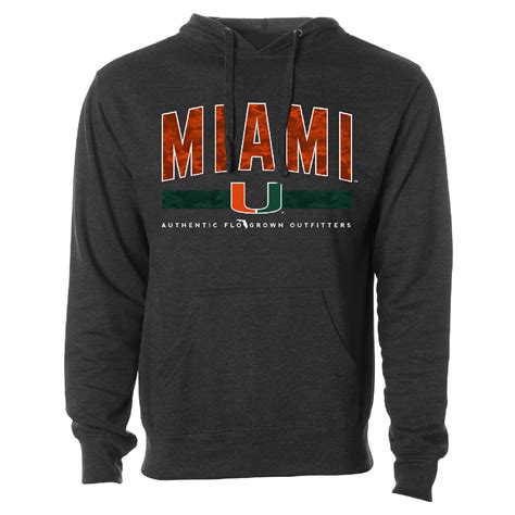 Miami Hurricanes Camo Type Hoodie – FloGrown