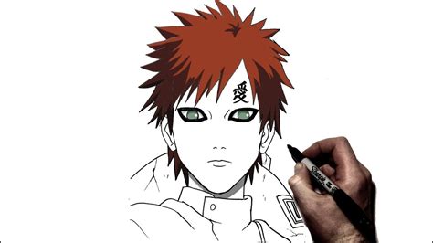 Gaara Shippuden Drawings