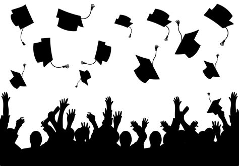 Silhouette Graduation Cap Clipart - Picture Of Graduation Cap | Free download on ClipArtMag ...