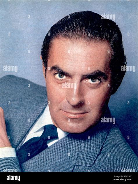 TYRONE POWER ACTOR (1950 Stock Photo - Alamy