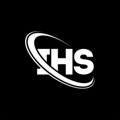 IHS logo. IHS letter. IHS letter logo design. Initials IHS logo linked ...