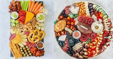 17 Super Bowl Charcuterie Board Ideas For Game Day - Let's Eat Cake