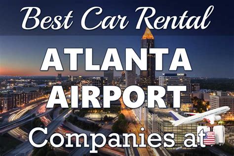 TOP 15 Car Rental Companies Atlanta Airport in 2024