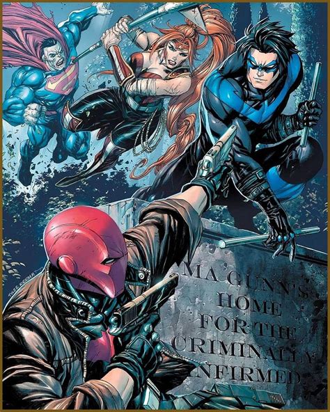 Marvel 038 DC Stuff on Instagram I really like the dynamic between Nightwing and Red Hood Back ...