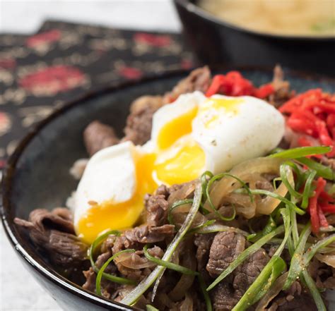 gyudon - japanese beef bowl - glebe kitchen