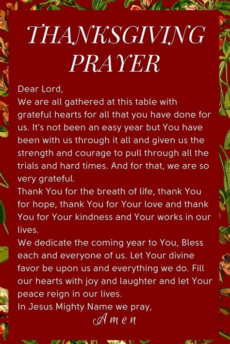 30+ Best Thanksgiving Prayer to Get You in the Grateful Spirit