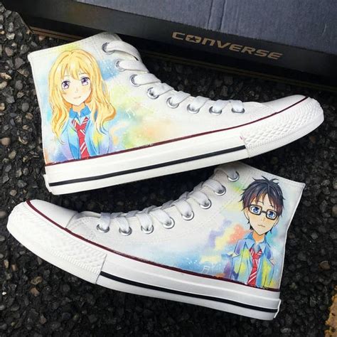 Custom Anime Shoes Custom Anime Sneakers Custom Anime | Etsy