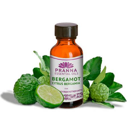 100% Pure Bergamot Essential Oil - Pranna Essential Oils