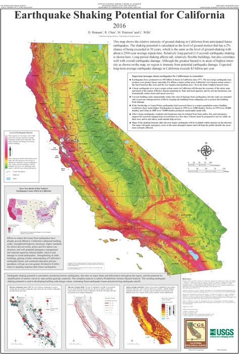 Earthquake California Index Map | Printable Maps