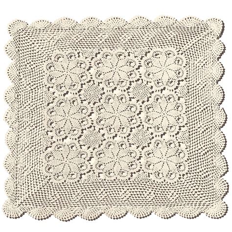 Square Crochet Tablecloth – Crochet For Beginners