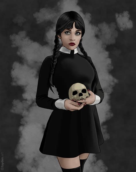 ArtStation - Wednesday Addams