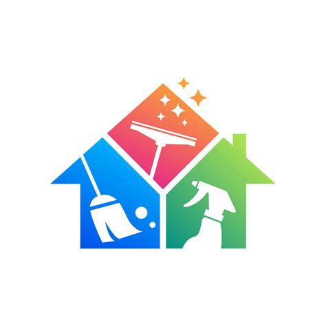 House Cleaning Business Symbol Design 561288 Vector Art at Vecteezy