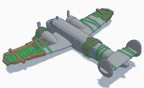 Archivo 3D gratis Madagascar 2 Lockheed Modelo 10 Electra・Modelo para descargar y imprimir en 3D ...