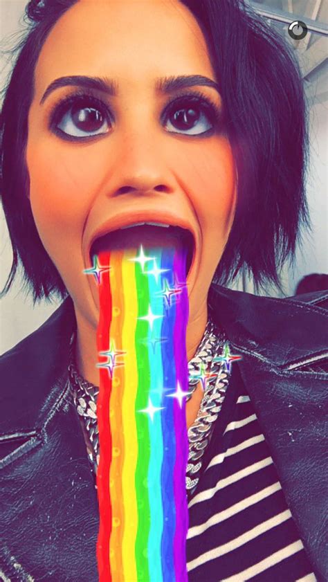 Demi on snapchat Friday 26th February 2016 | Queen