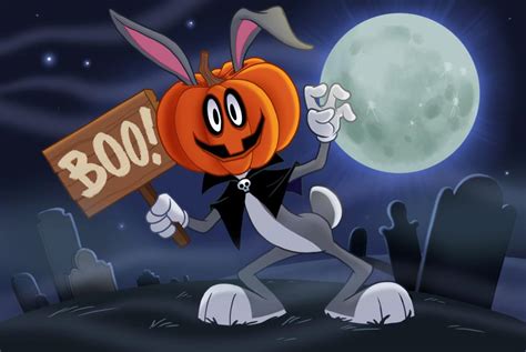 Image - Bugs at halloween.jpg - The Looney Tunes Show Wiki - The Looney Tunes Show, Bugs Bunny ...