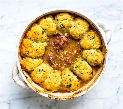 Irish Stew with Pearl Barley & Cheddar Dumplings