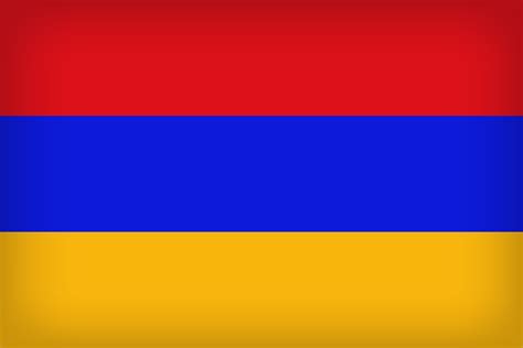 Armenia Large Flag Transparent PNG Image