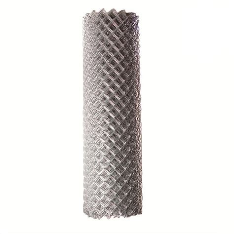 4-ft H x 50-ft L Galvanized Steel Chain-Link Fence Fabric in the Fence ...