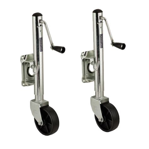 Fulton Bolt On 1200 Lb Marine Swivel Single Wheel Trailer Tongue Jack ...