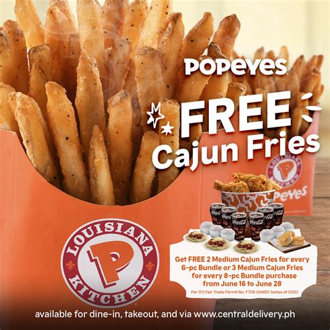 Get your Popeyes Bundle meal with FREE Cajun Fries! - Orange Magazine