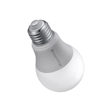 Samsung SmartThings 9-Watt EQ A19 Warm White Dimmable Smart LED Light Bulb in the General ...