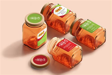 Glass Jar Labels Illustration :: Behance