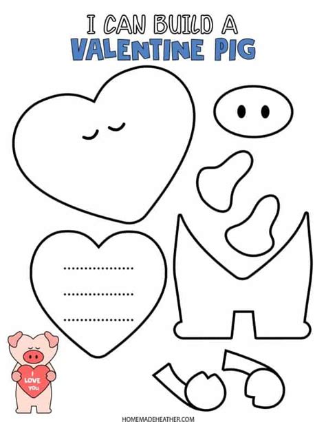 Free Printable Valentines Crafts » Homemade Heather