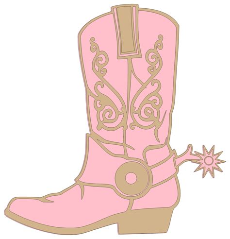 Baby Cowboy Boots Clipart