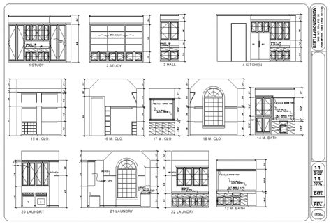 Bert Lamson Design – Interior Elevations