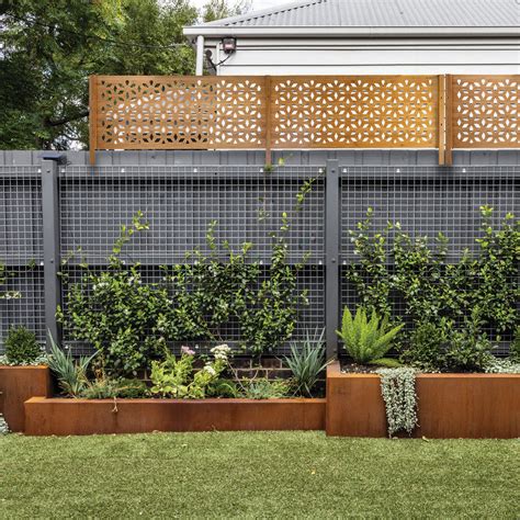 Laser Cut Bamboofence Extension Midnight Garden - Lattice Makers