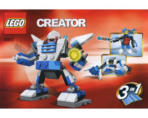 LEGO Set 4917-1 Mini Robots (2007 Creator > Creator 3-in-1) | Rebrickable - Build with LEGO