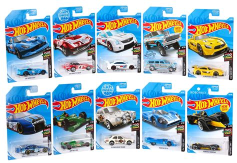 Hot Wheels Mini Collection 10-Pack #1 - Race Day [Amazon Exclusive ...