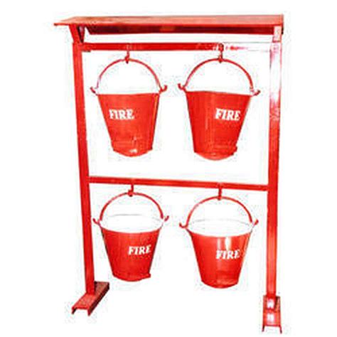 4 Fire Bucket Stand With Canopy at 2650.00 INR in Bengaluru | Athreya Enterprises