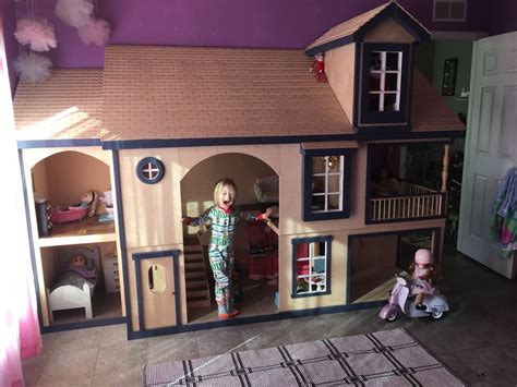 American Girl Dollhouse | American girl doll house, Girls dollhouse, Diy doll