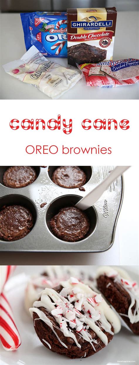 Candy cane OREO brownies | Christmas cooking, Holiday baking, Delicious ...