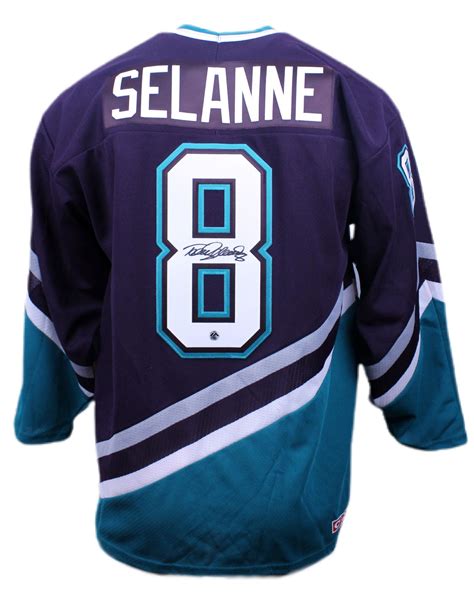 Teemu Selanne Autographed Jersey - Razilia