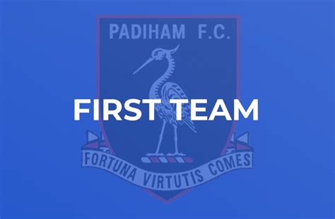 First Team - Padiham F.C