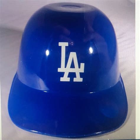 LA Dodgers Mini Plastic Helmet on Mercari | Baseball helmet, Youth ...