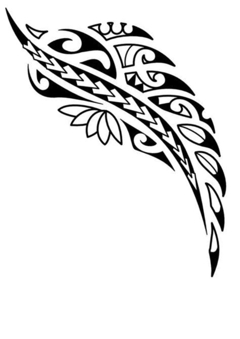 Intricate Maori Tattoo Design